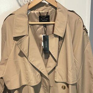 Banana Republic Trench Coat W/Belt Khaki- SIZE XXL
